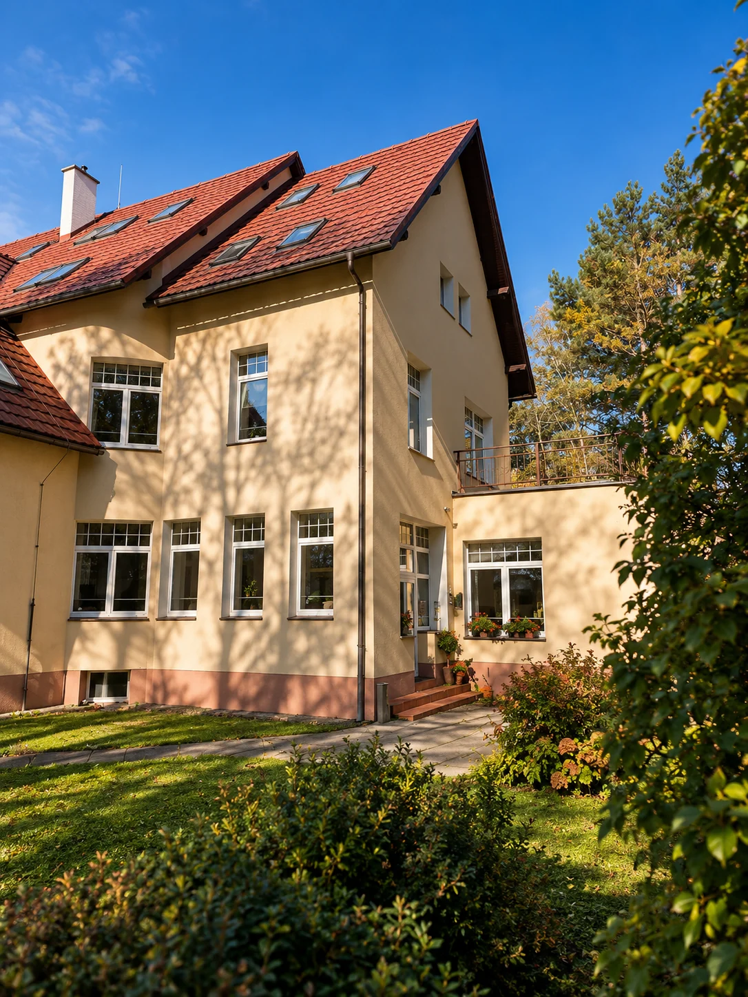 Budova, v ktorej sídli advokátska kancelária na M. R. Štefánika 25 v Martine
